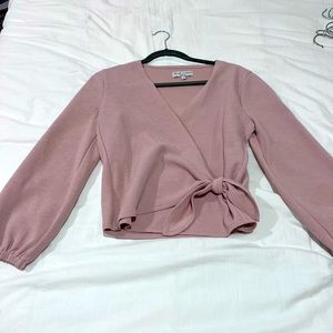 MADEWELL WRAPPED TOP